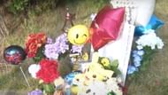Memorial for Bryson Abraham (Image via Screengrab/Youtube)